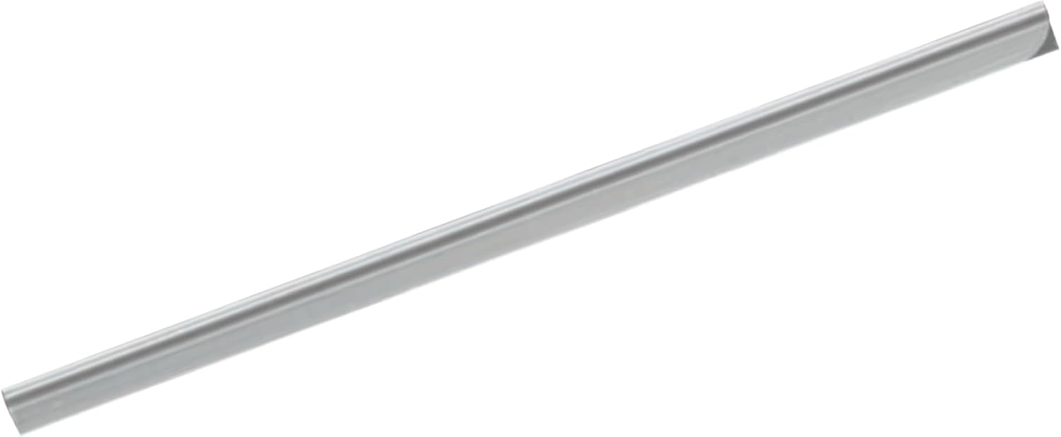 Durable Spine Bar A4 3 mm Transparent | Pack of 50 Pieces | Ideal for Binding Unpunched Documents in Seconds | Holds Up-to 30 A4 Sheets