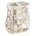 Creative Scents Milano Bathroom Toothbrush Holder, Family Brush Cup- Holds Multiple Standard Toothbrushes (Mother of Pearl)