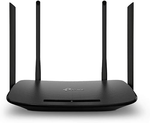 راوتر ومودم في دي اس ال وايه لاسلكي من تي بي لينك AC1200 ارتشر VR300- اسود نطاق مزدوج ثنائي النطاق