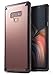 Ringke Fusion Compatible with Galaxy Note 9 Clear PC Back [Anti-Cling Dot Matrix Technology] Upgraded Transparent TPU Bumper Cover with Wrist Strap for Galaxy Note 9 Case - Smoke Black