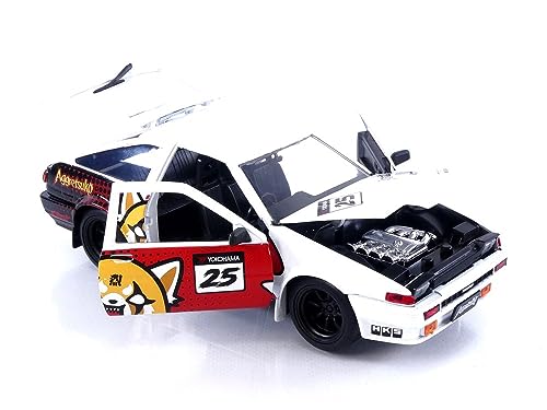 Jada Toys Sanrio 1:24 Toyota Trueno AE86 1986 miniatura 5