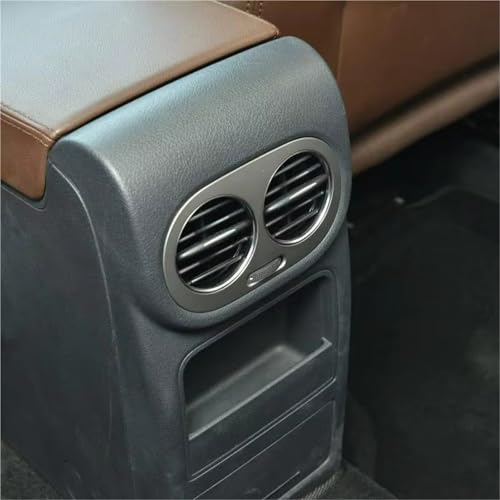 Buses d'aération compatible avec VW 2012-2016 grille arrière argent 5ND819203B