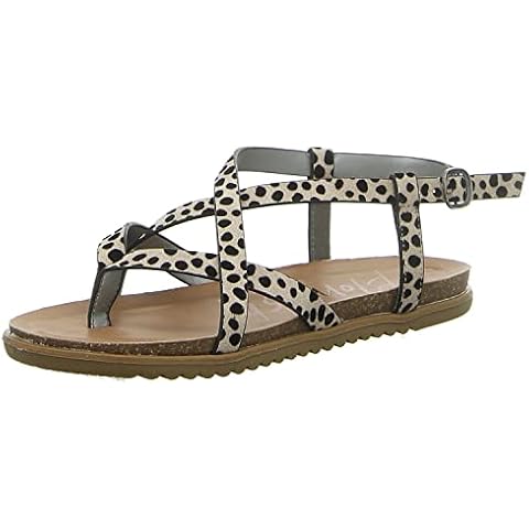 Blowfish Malibu Women's Mirenda Flat Sandal, Whitesands, 6 UK Cover