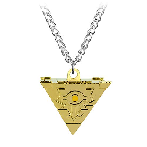 Duel Monsters Pyramid Of Light Fashion Novelty Pendant Necklace For Women Girl Anime Series Millennium Eye Pyramid Pendant Necklace For Boy Quality Cosplay Jewelry