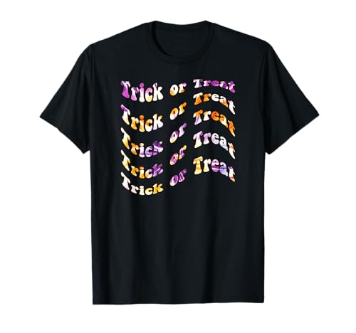 Trick or Treat Lazy Halloween T-Shirt