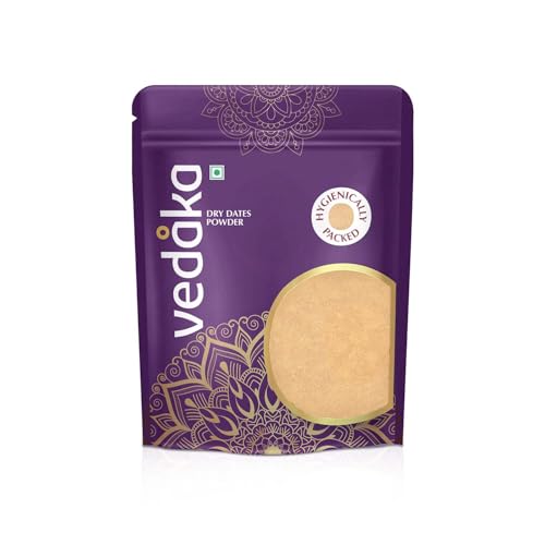 Image of Amazon Brand - Vedaka Dry Dates Powder | 500 g | Natural Sweetness of Dates | Hygienically Packed