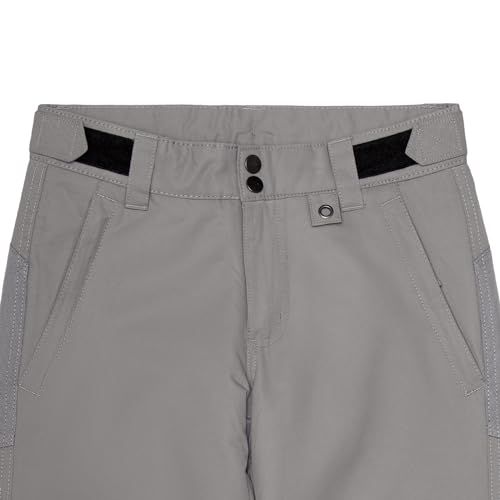 Arctix Kids Snow Pants with Reinforced Knees and Seat, Gravel, Medium - Thumbnail 4