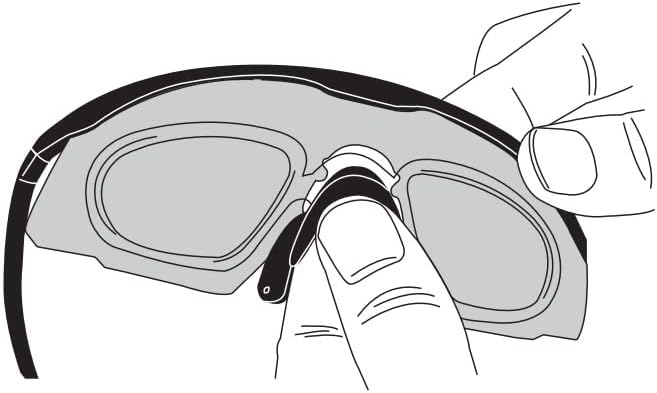 Wiley X WX Rx Insert for Saber, PT-1 and Spear Goggle Changeable Lenses PTX - Image 2