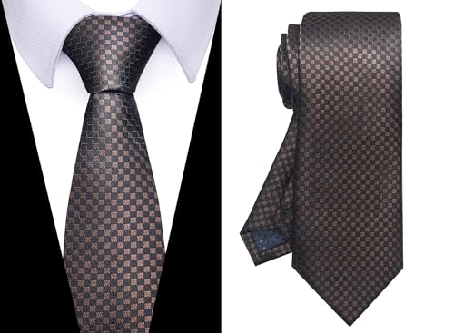 Image of Passabin Tie For Men Necktie Woven Jacquard Neck Ties Set 6 PCS