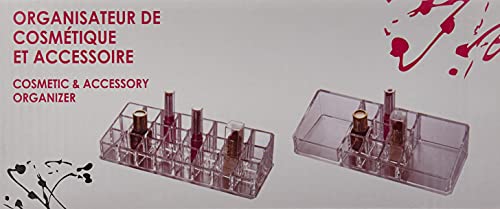 Porta Batom e Organizador de Maquiagem de 24 Lugares