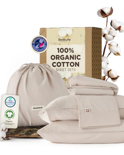 Bedsure Organic Cotton Sheets
