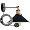 LEDSone Lampada Da Tavolo Steampunk In Metallo - Design Tubo Dell'Acqua - Interruttore A Spina - Attacco E27 (Argento) - 2