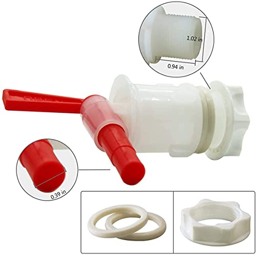 Spring Loaded Beer Bottle Filler 13.7" Plastic Beer Wand With Spring Tips Bottling Wand With Plastic Bottling Spigot And 5/16" Assembled Food Grade Silicone Tube For Home Brewing Wine Making By Luckeg #TOP3