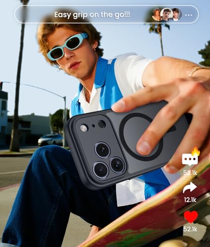 Coque iPhone 17 Pro Max antichoc Magsafe avec protection écran et objectif intégrée