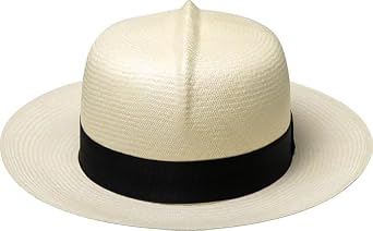 Montecristi Panama Hat Optimo Colonial,Handmade Toquilla Straw, Certified Authentic, Lightweight Unisex Sun Hat from Ecuador