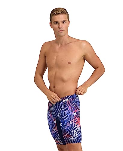 Arena Men's Performance Kikko Pro Badehose für Herren Swim Trunks, US Flag, 22