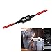WGFOIP High Speed Steel Adjustable Tap Wrench Handle for M1-M8 Taps Secure Clamping for Metal Fittings and Mechanical Parts Carbon Steel Reinforced Handle for Industrial and Manual Workshop Settings