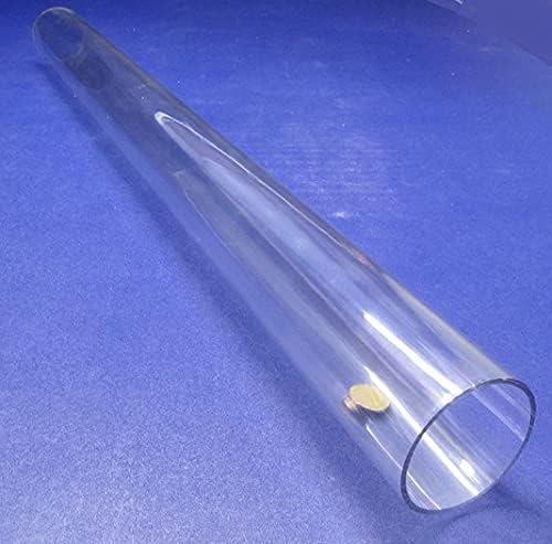 Polycarbonate Extruded Round Tube 3.00" OD x (2 3/4") 2.75" ID x 1/8" Wall x 36" More Length Options