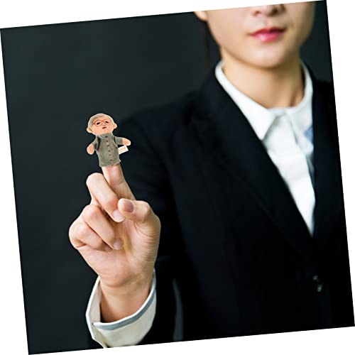 Abaodam 1 Conjunto Boneca De Dedo Fantoche De Pessoas Recheadas Brinquedo Fantoches De Dedo Desenhos