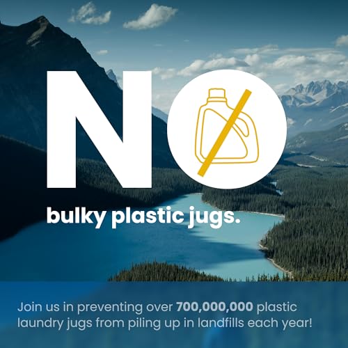 Maravello Laundry Detergent Sheets Eco Friendly: Clothes Detergent Sheet Travel Size - 120 Loads Earth Laundry Detergent Strips Plastic Free, Portable Washing Soap Safe for Baby & Sensitive Skin