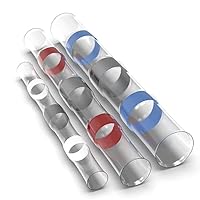 Set Di 100 Connettori Senza Cuciture Retrattili Di Calore Bianco - Foto 5