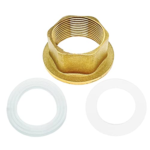 1set Brass Lock Nuts to Faucet,for Installation Kit of Basin Taps Kitchen Sink Tap(NO,3)