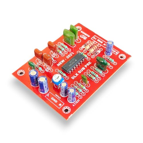 Image of Ultra Digital DLX SUB PRE Board 20V to 45V Dual Supply,SUBWOOFER GAIN Adjustable Preset, inbuilt Low Pass Filter 25hz to 180hz Uesd in Original Texas IC
