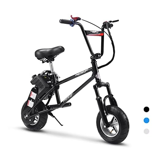 Gas Scooter for Adults and Kids - 2 Stroke Gas Mini Scooter, Front Suspension with Range Up to 10~20 Miles, Air-Filled Ties (Black)
