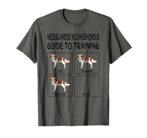 Nederlandse Kooikerhondje Guide To Training Dog Obedience T-Shirt