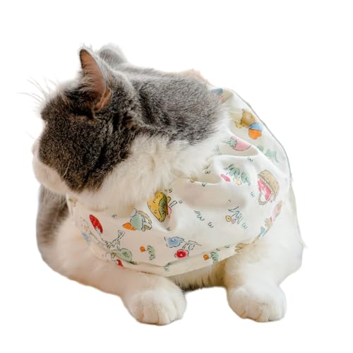 Cône doux pour chat OMEM pour éviter le léchage des plaies et protéger les sutures