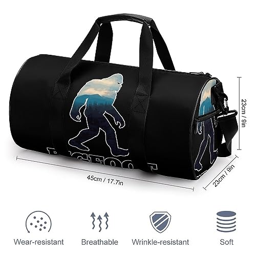 Bigfoot Sports Gym Bag Travel Duffel Bag Workout Lightweight Weekender Bags for Women Men Large3