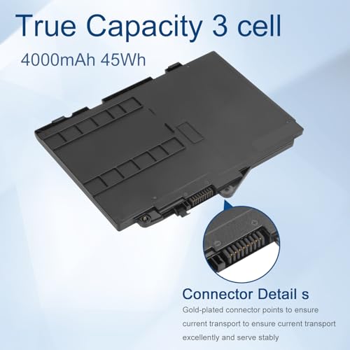 Batterie SN03XL pour HP EliteBook 820 G3 G4 de 45Wh