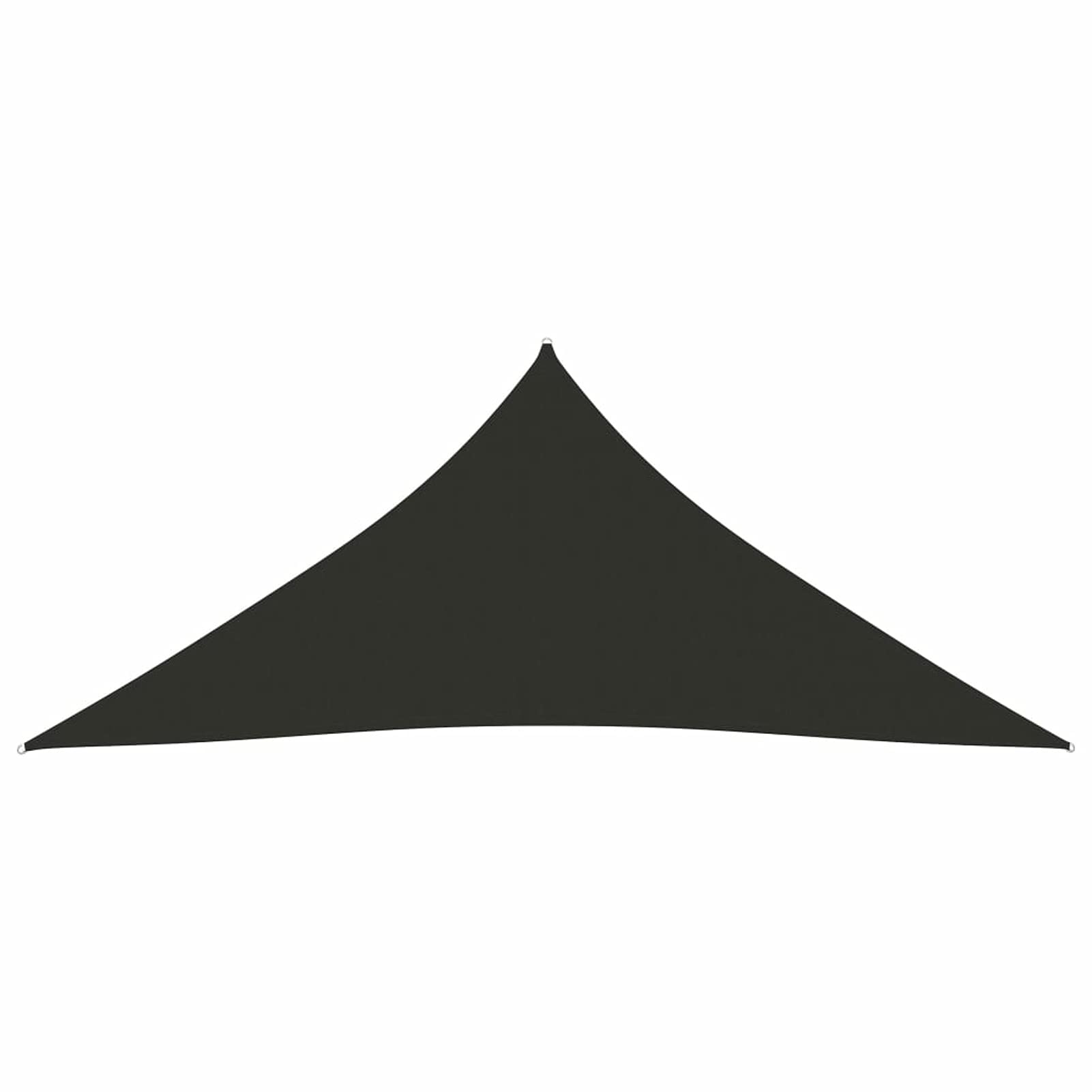 Parasole a Vela Oxford Triangolare 4,5x4,5x4,5 m Antracite,Tenda a Vela Impermeabile Rettangolare Vela Ombreggiante Parasole Protezione Raggi U V per Esterno Giardino terrazza