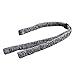 Aabellay 4PCS Coarse Strap Holder Sports Glass Cords Lanyard Eyeglass Chain Necklace Chain Long Necklace Fashion Accessories - C087