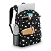 High Sierra Everclass Backpack - Travel or Work Laptop Bookbag with 360° Reflectivity, Dual Water Bottle Pockets & Fits Laptops Up To 15.6”, One Size, Floral Black