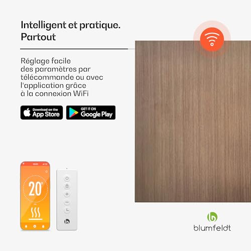 Heat Square Radiateur Infrarouge Contrôle Par Wifi Ip44 - vue 3