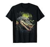 Crocodile Illustration T-Shirt