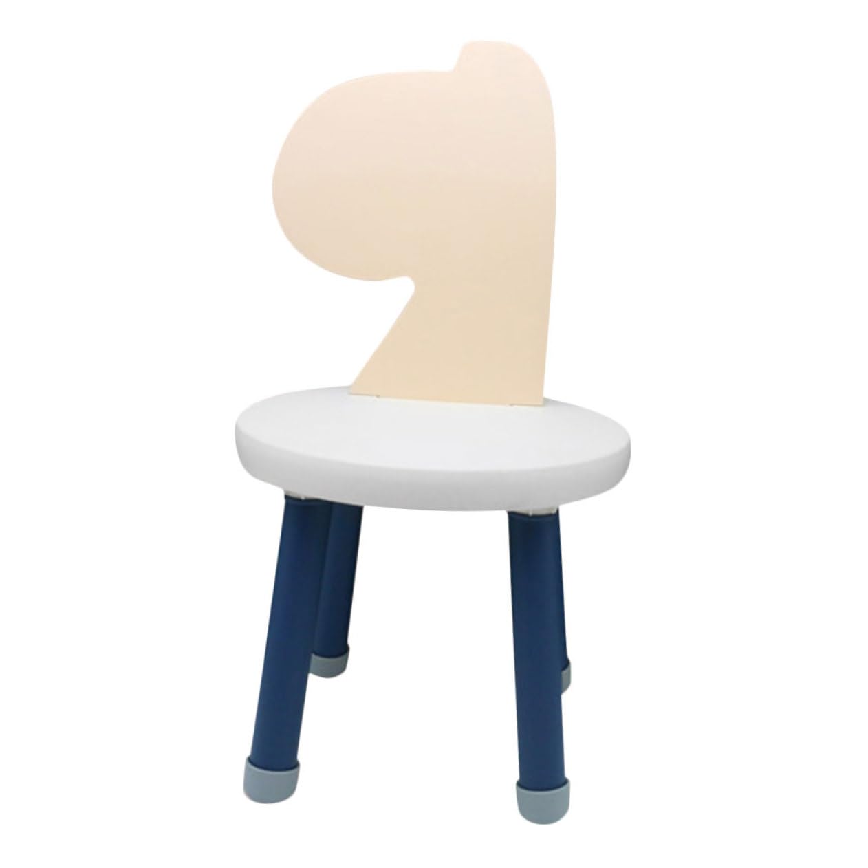 Chaise pour tout-petit avec dossier confortable et pieds antidérapants