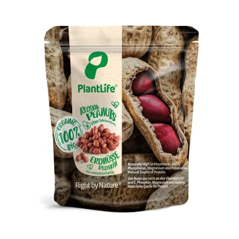PlantLife BIO Erdnüsse mit roter Haut 1kg Cover