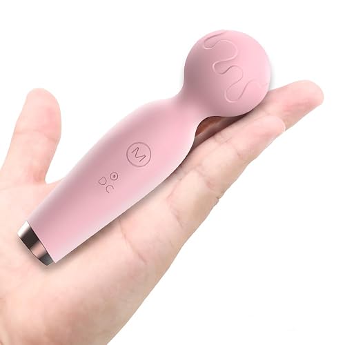 Back Massager -Body Massager with 10 Powerful Mode for Body Relieves Neck Shoulder Back Waist Leg Muscle Tension（Pink） - Pink