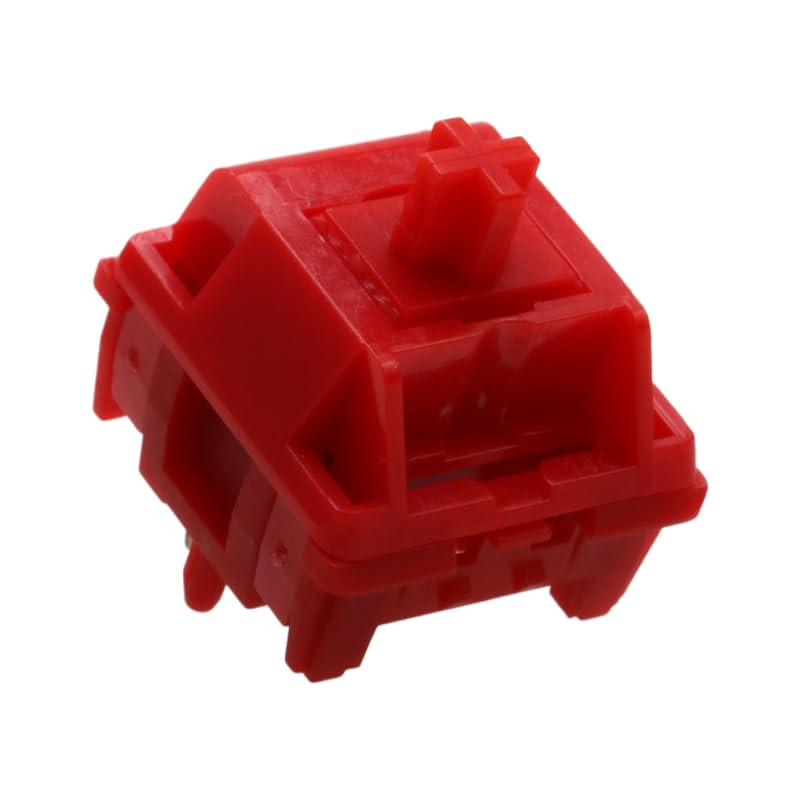 TTRed Przełącznik 40 g liniowy wstępnie nasmarowany 5 pinów HotSwap POM Stem HMX przełączniki do klawiatury mechanicznej Mx