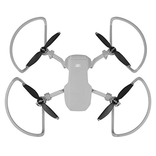 Penivo Mavic Mini Landing Gear + Propeller Guard,Faltbare 4 Teile/Satz Fahrwerk mit Propellerschutz für DJI Mavic Mini Drone Protector Props/Blades Zubehör (Grau) Cover