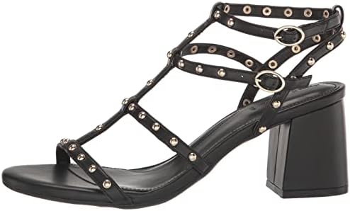 Anne Klein Women's Rayne Heeled Sandal, Black, 6.5 | Image 7