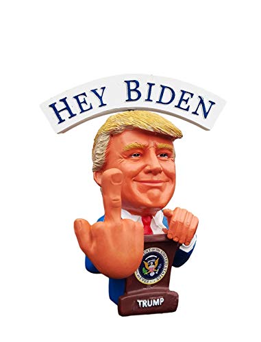 Donald Trump Doll - This Bobblehead Trump Has A Bobbling Middle Finger Instead Of Head | Hey Biden Sleepy Joe | Trump 2024 Election #Maga #TOP1