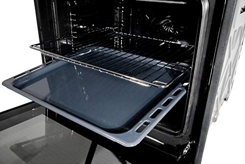 Bauknecht HEKO H200 Herd-Kochfeld Kombination/Glaskeramik-Kochfeld (60cm)/ Hydrolyse-Selbstreinigungssytem/Umluftherd mit 5 Funktionen