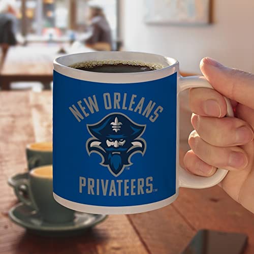 Graphics & More The University Of New Orleans Privateers Logo Ceramic Coffee Mug, Novelty Gift Mugs For Coffee, Tea And Hot Drinks, 11Oz, White #TOP3
