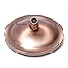 Round Vintage Retro Bathroom Rain Shower Head 8 inch Antique Red Copper Hose Top Shower Sprayer Bathroom Tools,As Shows