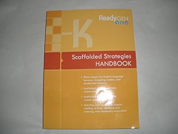 Paperback ReadyGen Grade K Scaffolded Strategies Handbook Book