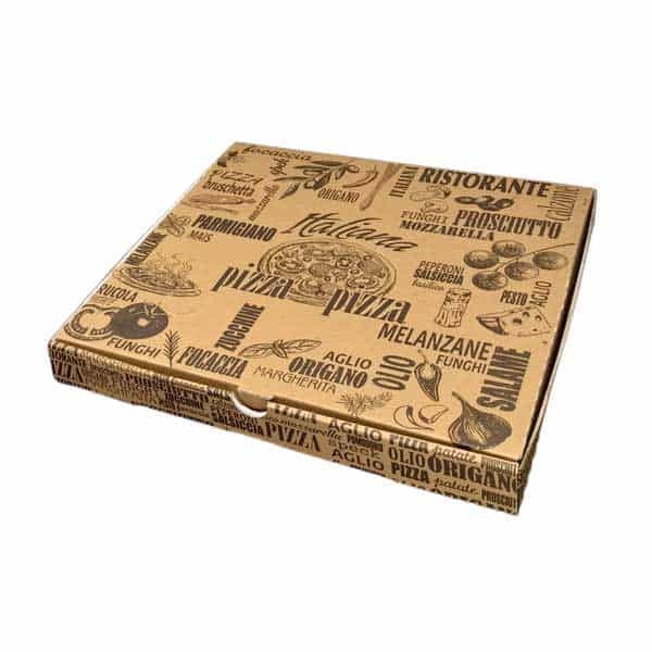 Tovagliettedicarta.it Cajas para pizza: Paquete de 200 pastilleros AVANA dimensiones 33x33h3