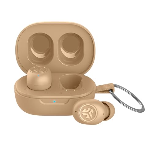JLab JBuds Mini Tones True Wireless Bluetooth Earbuds + Charging Case, (728 N), IP55 Sweat and Dust Proof, Bluetooth Multipoint, Be Aware Audio, 3 EQ Sound Settings, Crystal Clear Calls